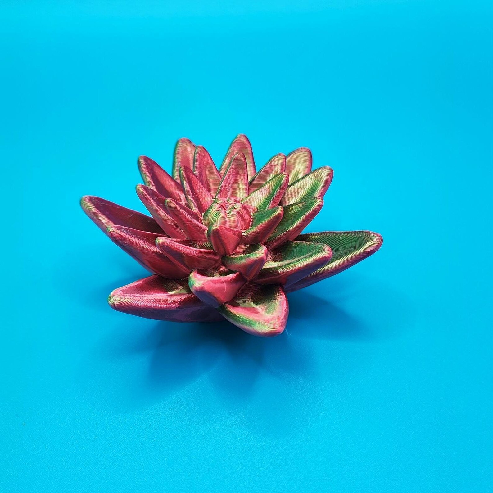 Frosch flexibel einzigartig mit Rose 3D Spielzeug – Bild 3